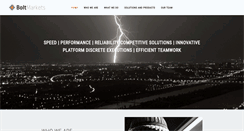 Desktop Screenshot of boltmarkets.com